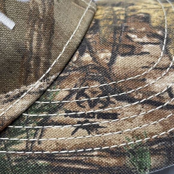 Real Tree Baseball‎ Cap Adjustible Hunting Outdoor Streetwear Dadcore Workwear - Picture 4 of 8